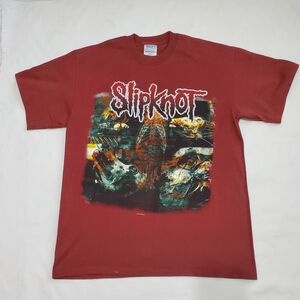 Vintage Slipknot 2001 Iowa T-Shirt Double-sided Large